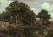  Jean Baptiste Camille  Corot Forest of Fontainebleau china oil painting artist